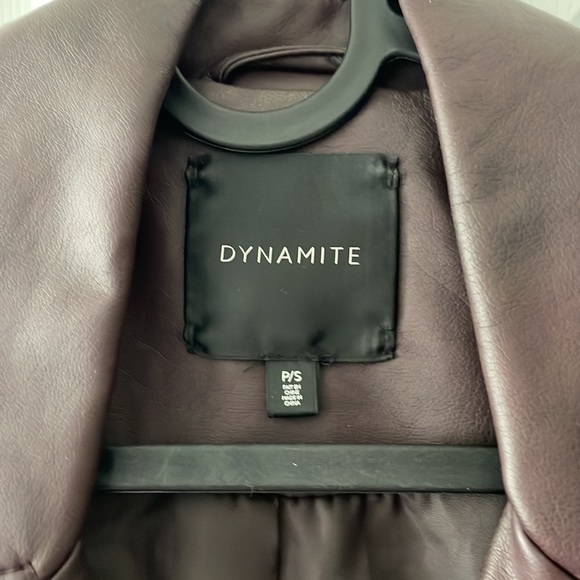 Faux leather jacket - great for bar night! - Picture 2 of 4